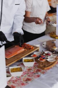 Buffet mariage traiteur Pont-l'Evêque